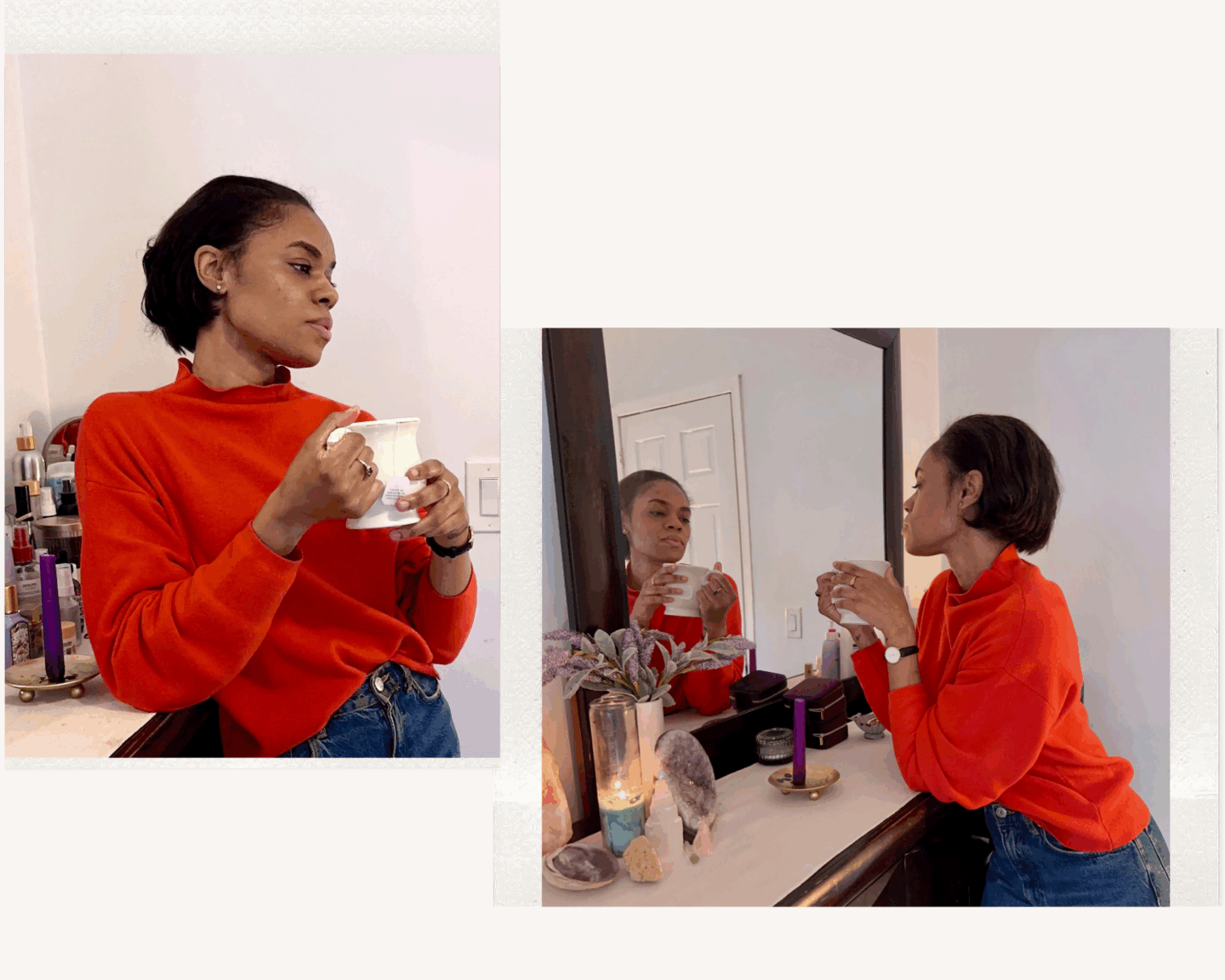 An H&M Mock Neck Sweater: A Keeper